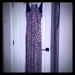 Cheetah print dress
